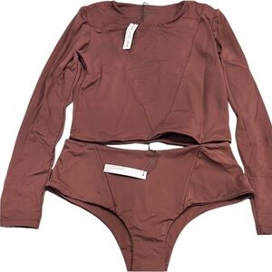 Cami And Jax Chocolat Noir Crystal Top and Madison Bottoms
